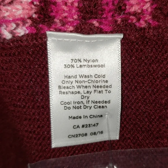 Talbots Nordic Wool Blend Embellished Sweater NWT ($99.99) - Picture 6 of 8